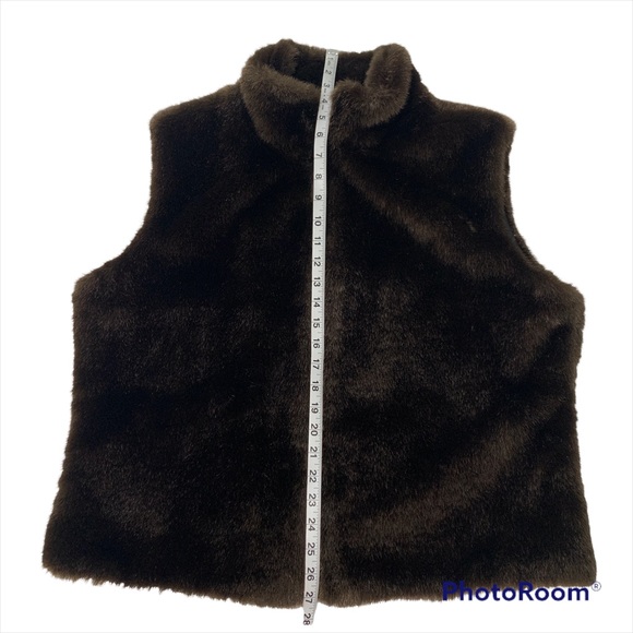 Cejon accessories inc Faux Fur Vest Size XL - Picture 3 of 4